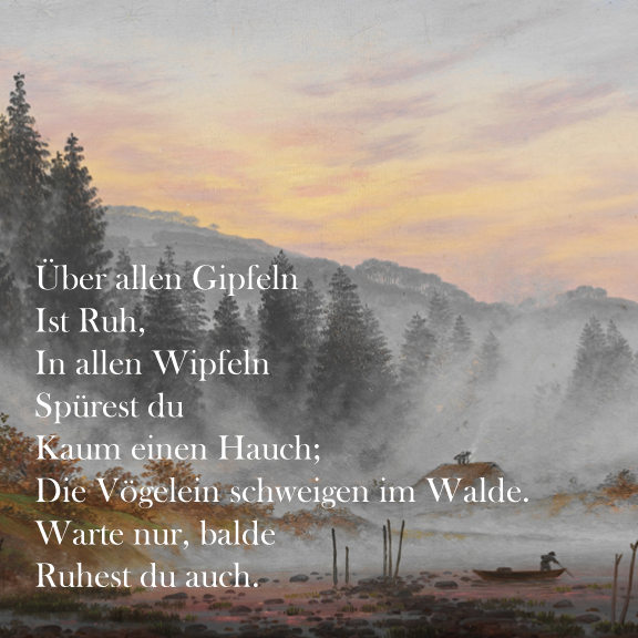 Wandrers Nachtlied 2